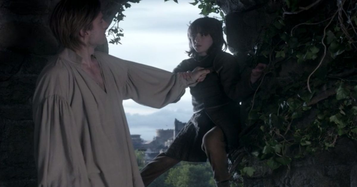 Jaime Pushes Bran Stark