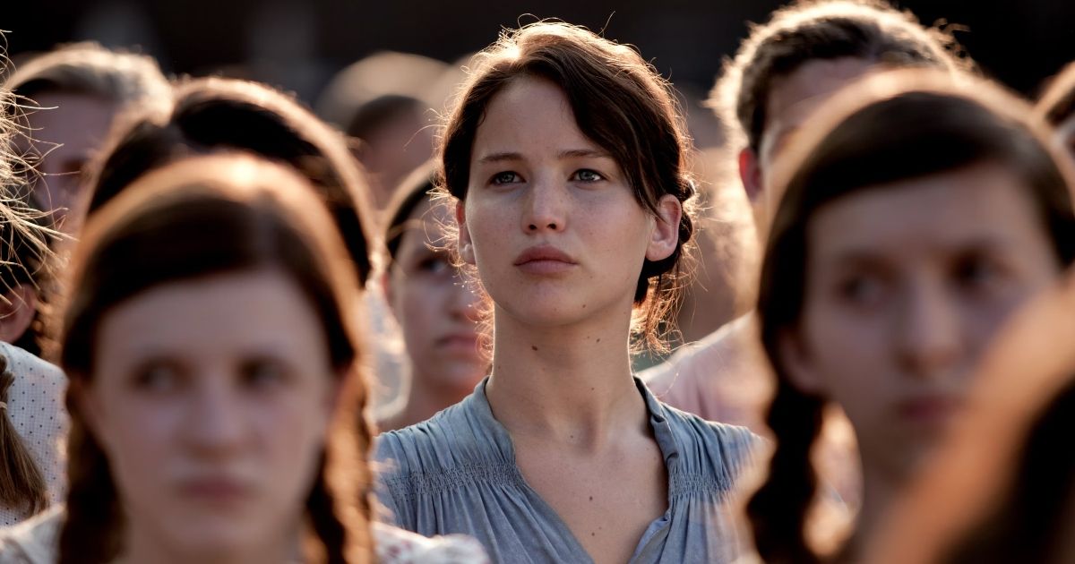 Jennifer Lawrence in The Hunger Games