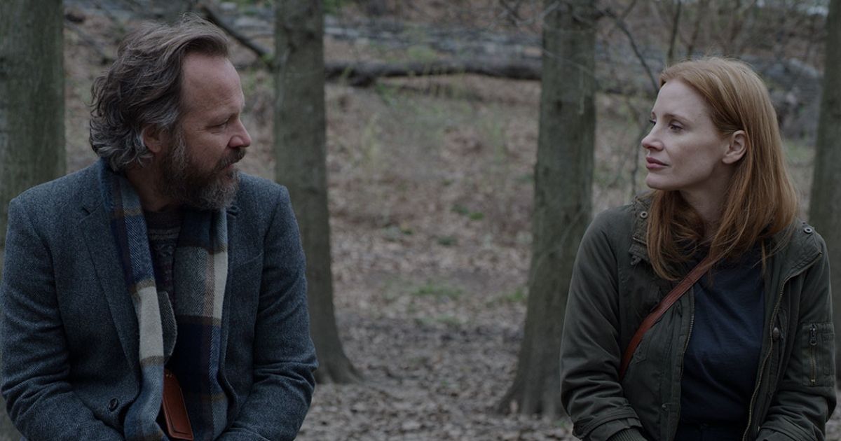Jessica Chastain and Peter Sarsgaard in Memory