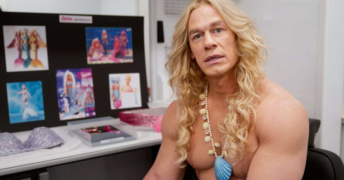 John Cena Mermaid Barbie Costume