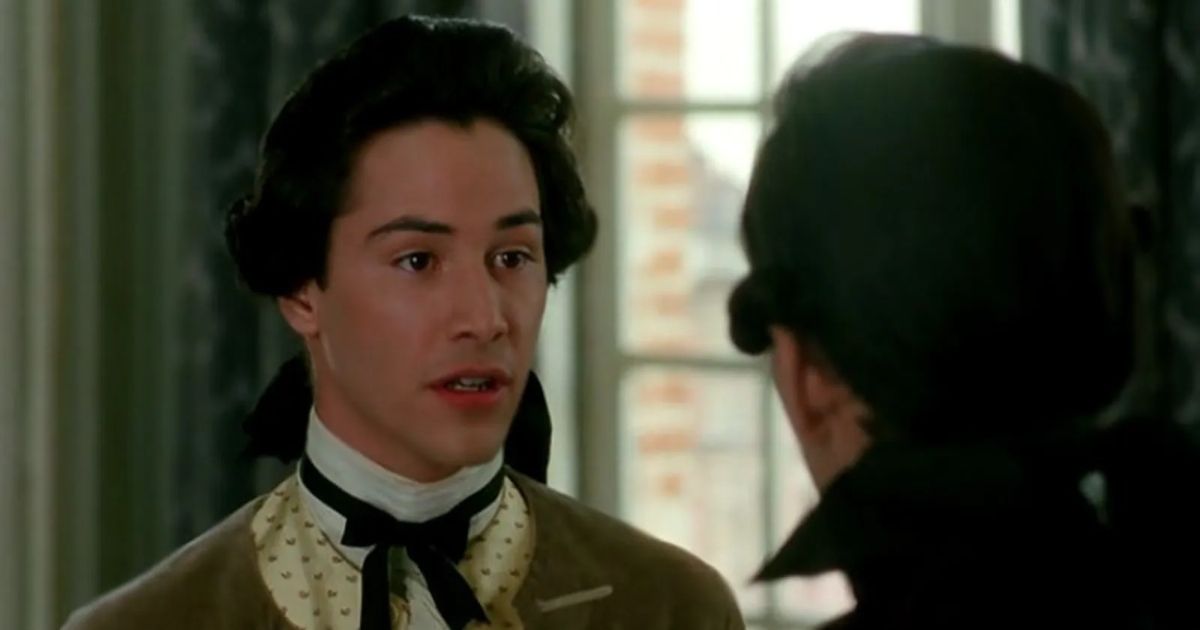 Keanu Reeves in Dangerous Liaisons