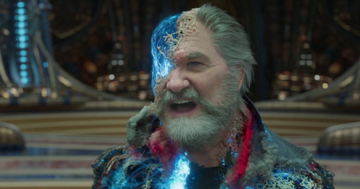 Kurt Russell as Ego in Guardians of the Galaxy Vol. 2