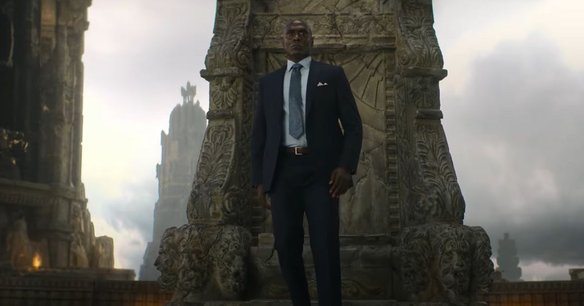 First Look at Lance Reddick's Final TV Role as Mighty Zeus