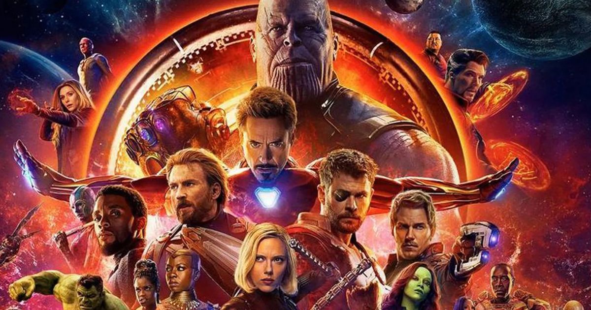 Movie poster for Avengers Infinity War