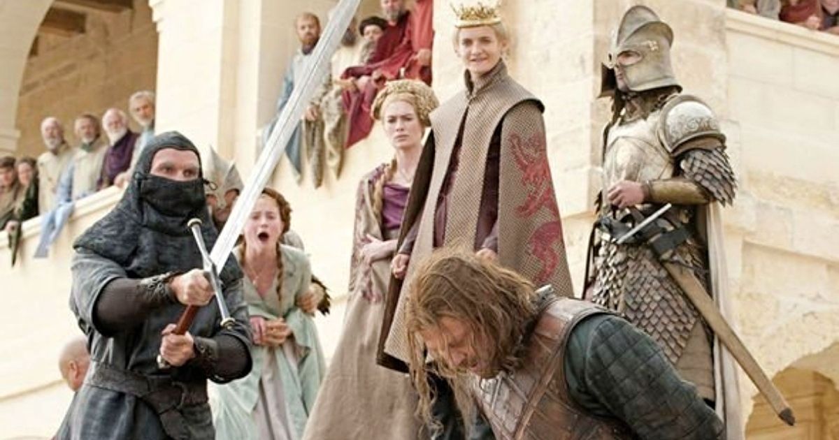 Ned Stark death scene in Game of Thrones