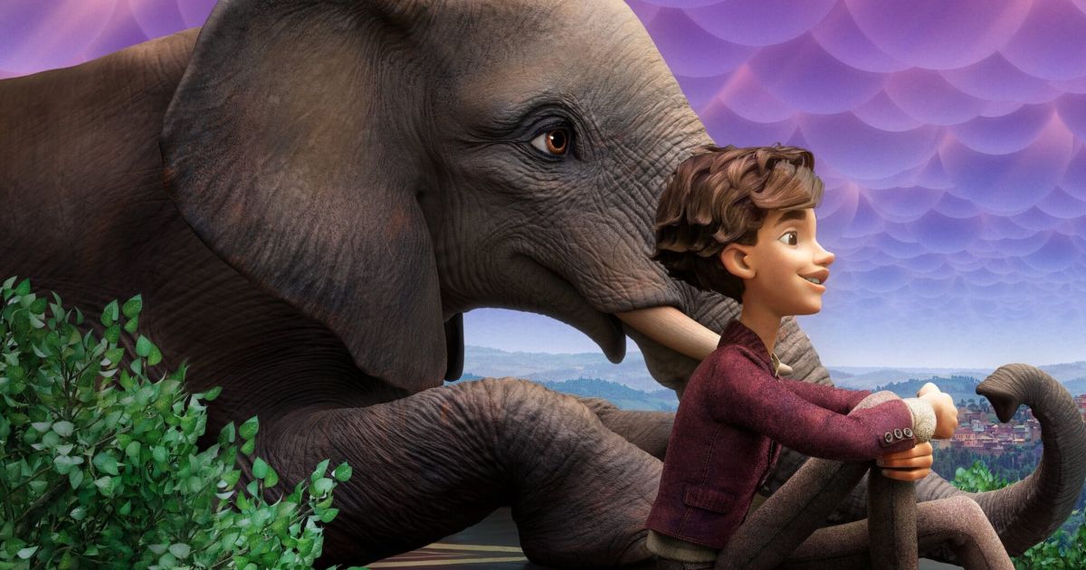 Peter (Noah Jupe) em O Elefante do Mágico (2023)