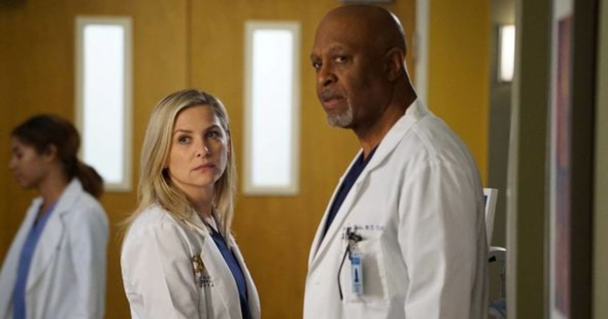 Richard Webber and Arizona Robbins in Grey's Anatomy