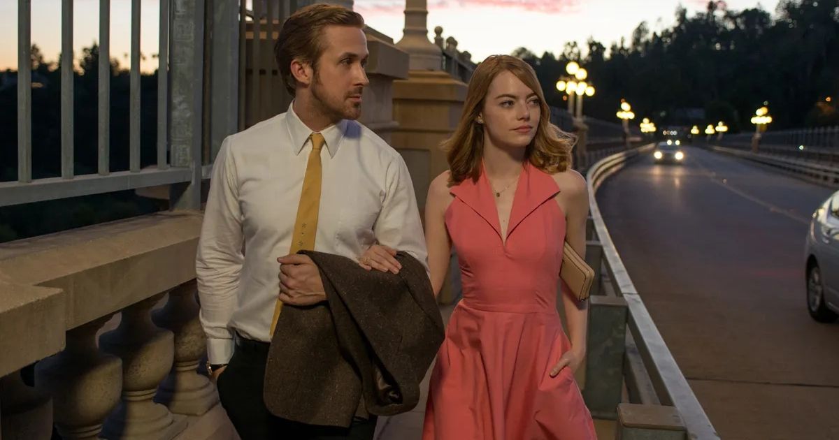 Ryan Gosling and Emma Stone in La La Land