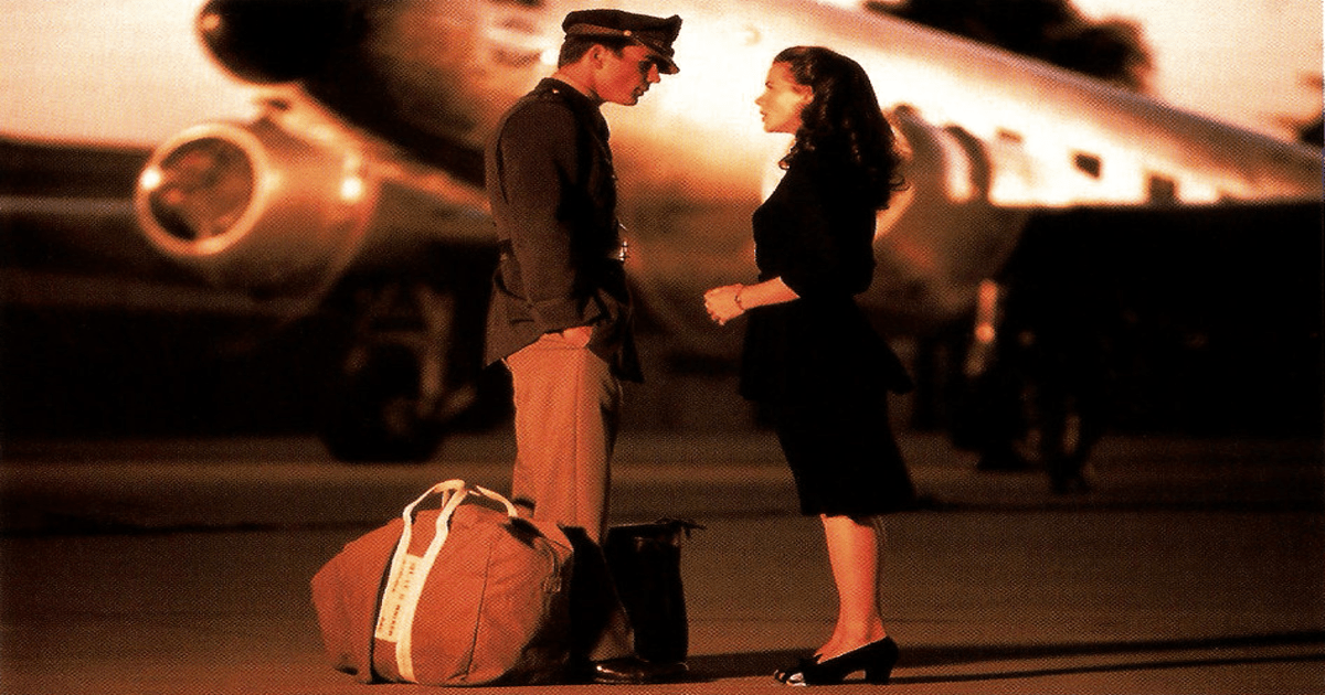 Josh Hartnett e Kate Beckinsale em Pearl Harbor 