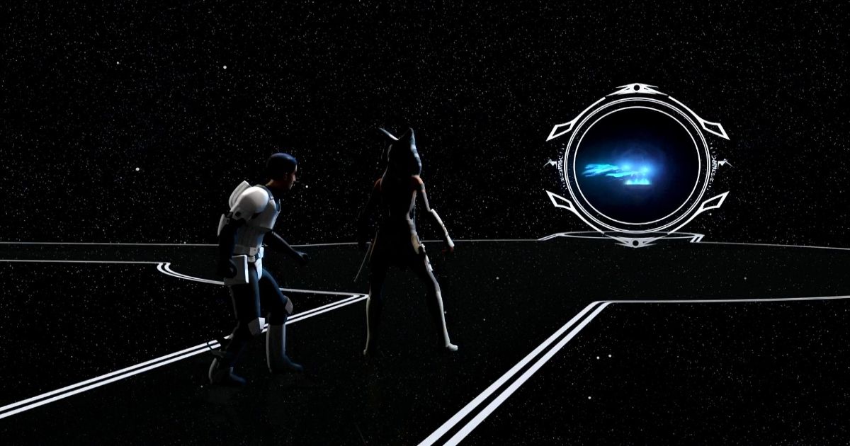 Ezra Bridger e Ahsoka Tano enfrentam Darth Sidious no Mundo Entre Mundos – Star Wars Rebels