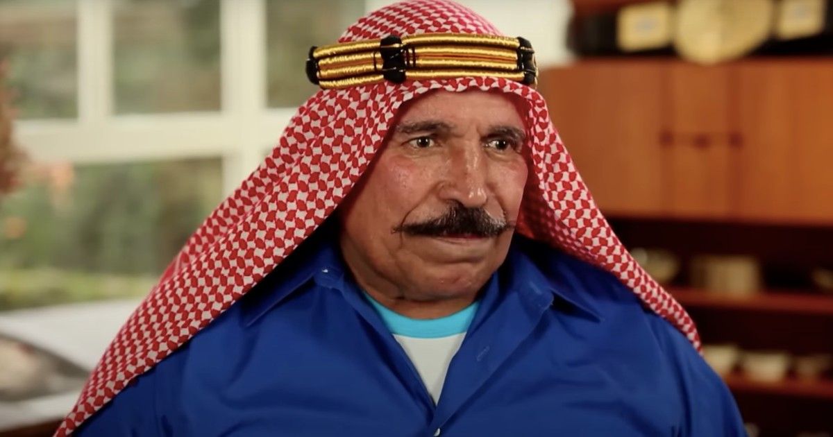 O Iron Sheik no documentário The Sheik