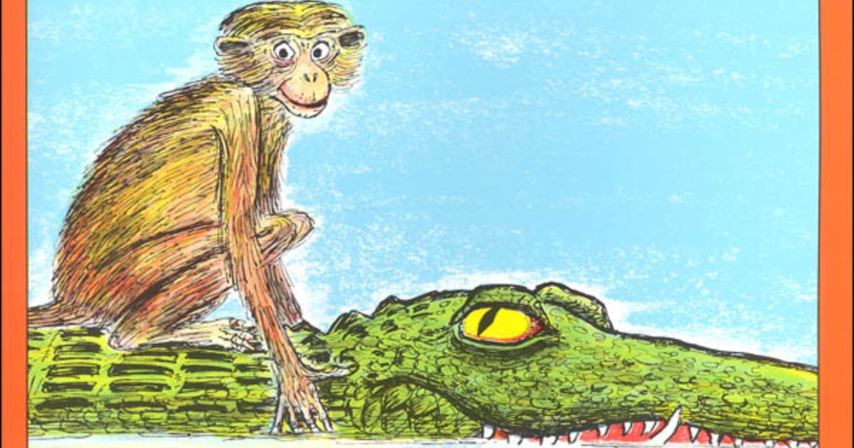 Clarion Books The Monkey and the Crocodile