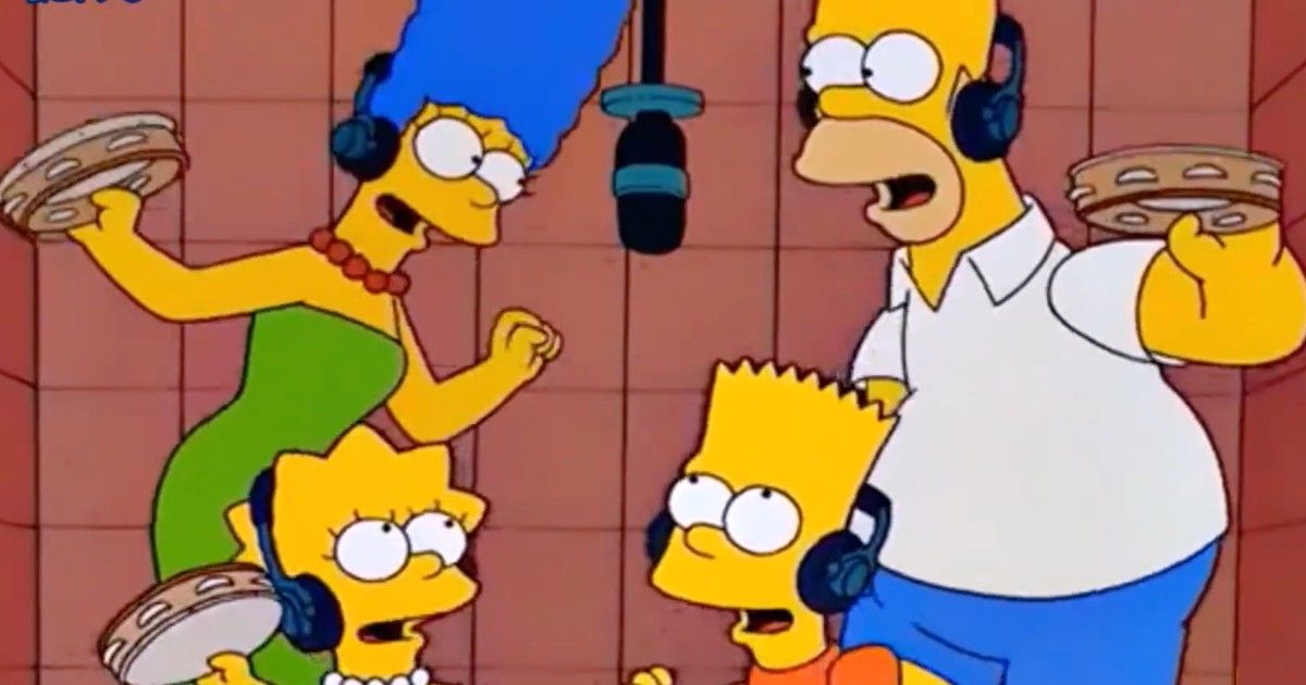 Os Simpsons por trás do riso