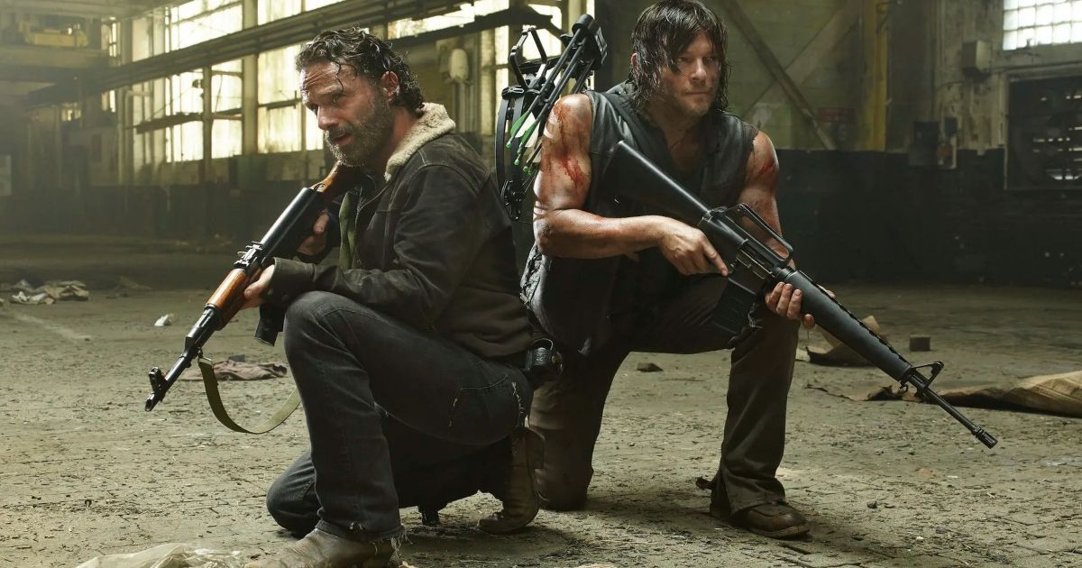 The Walking Dead-Rick and Daryl