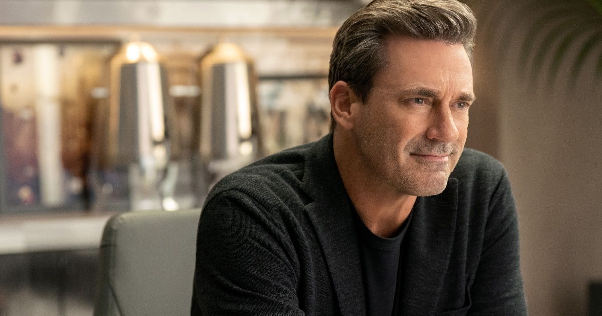 Jon Hamm no programa matinal