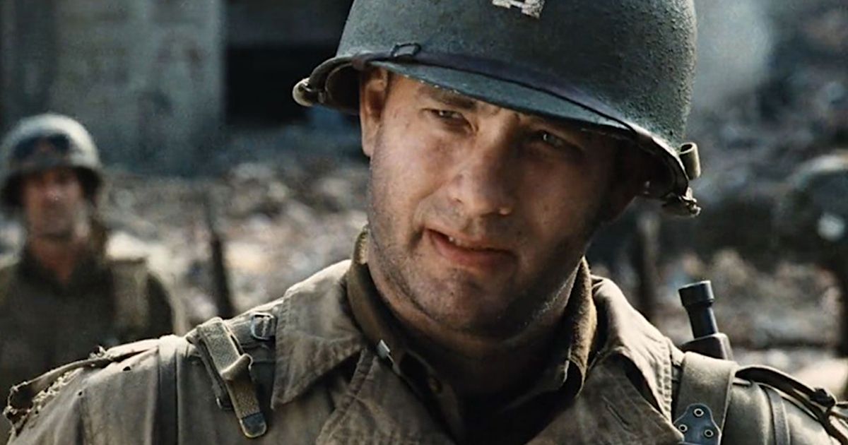 Tom Hanks in Saving Private Ryan