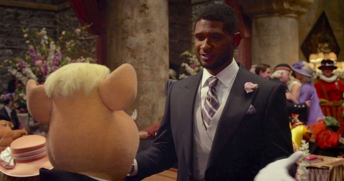 L'Usher apparaît dans Muppets Most Wanted