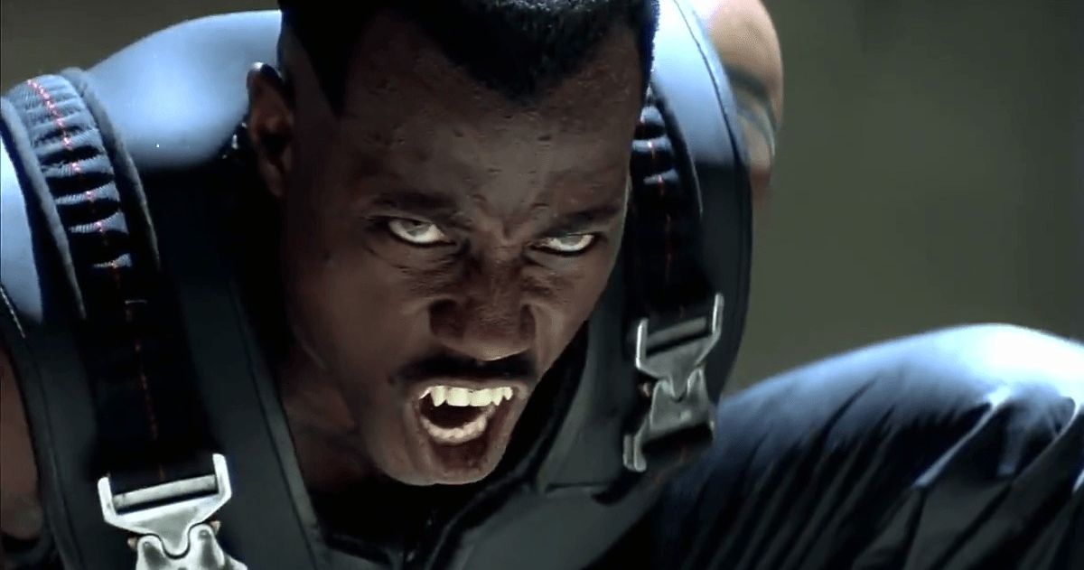 Wesley Snipes as Eric Brooks in Blade
