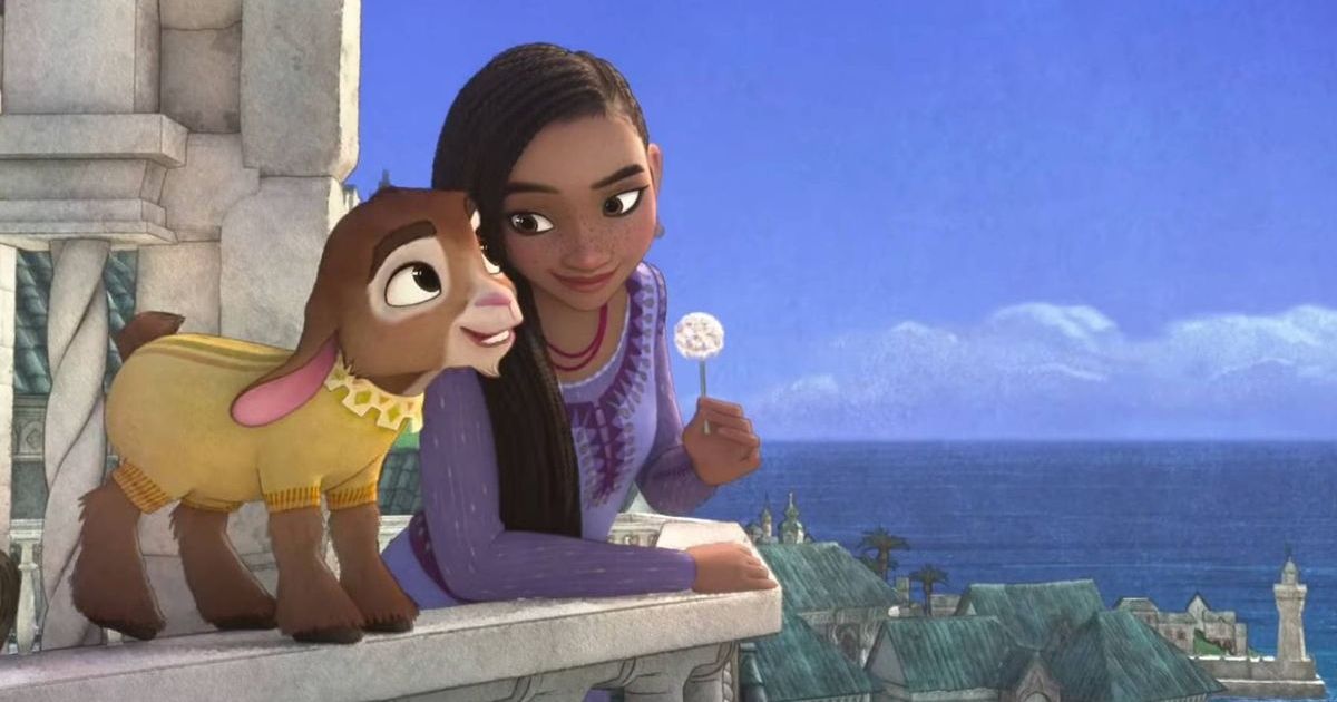 Asha et Valentino dans Disney's Wish 