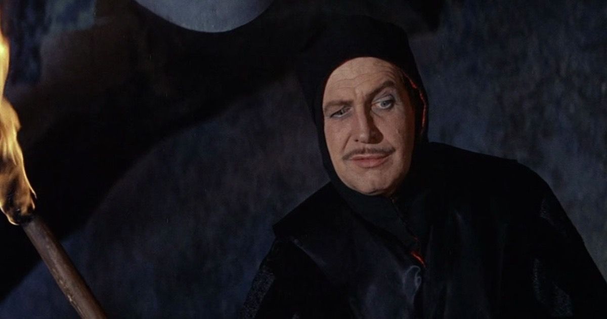 Vincent Price in The Pit and the Pendulum