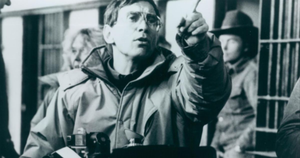 Andrei Konchalovskiy on set of 1985's Runaway Train