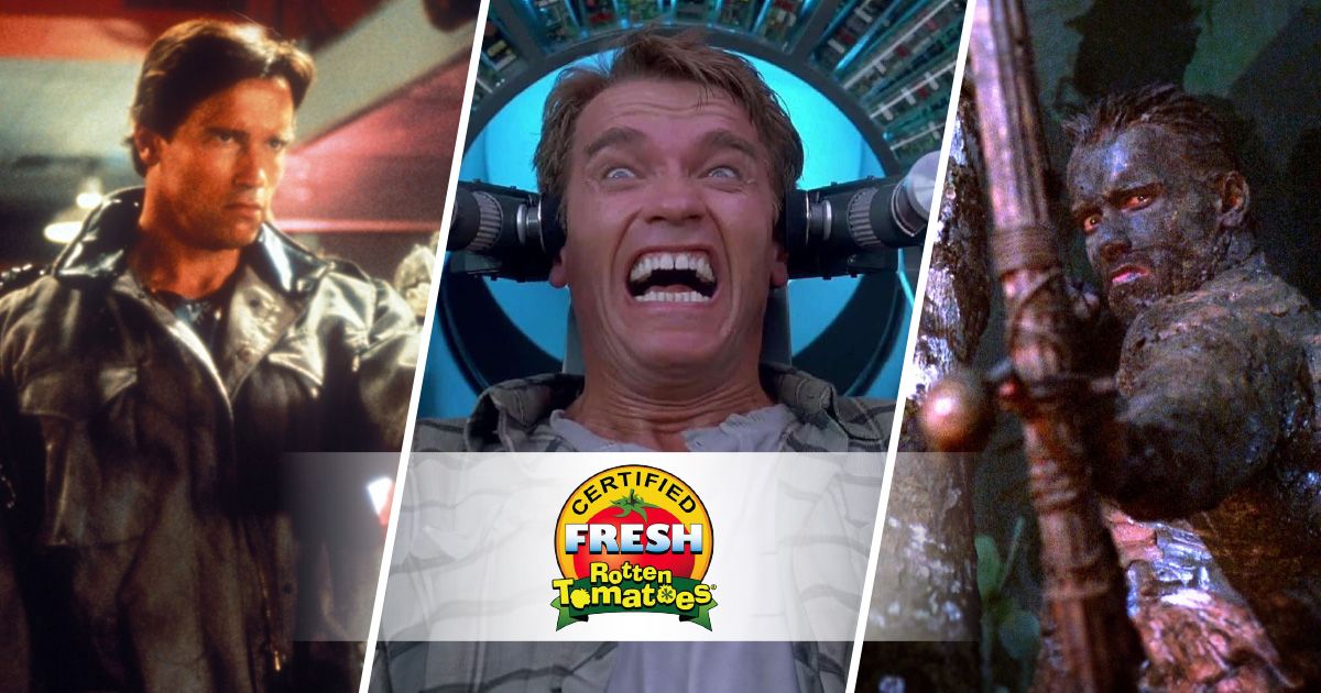 Arnold Schwarzenegger's 10 Best Movies, Ranked by Rotten Tomatoes