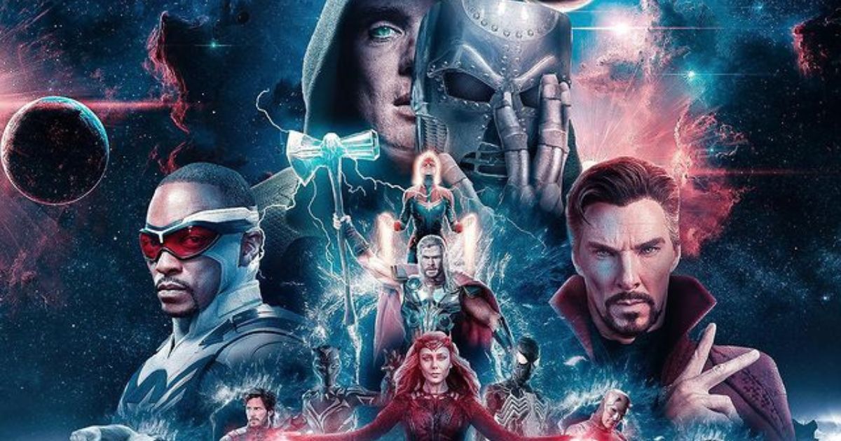 Doctor Doom Looms Over The Avengers In Stunning Secret Wars Fan Poster