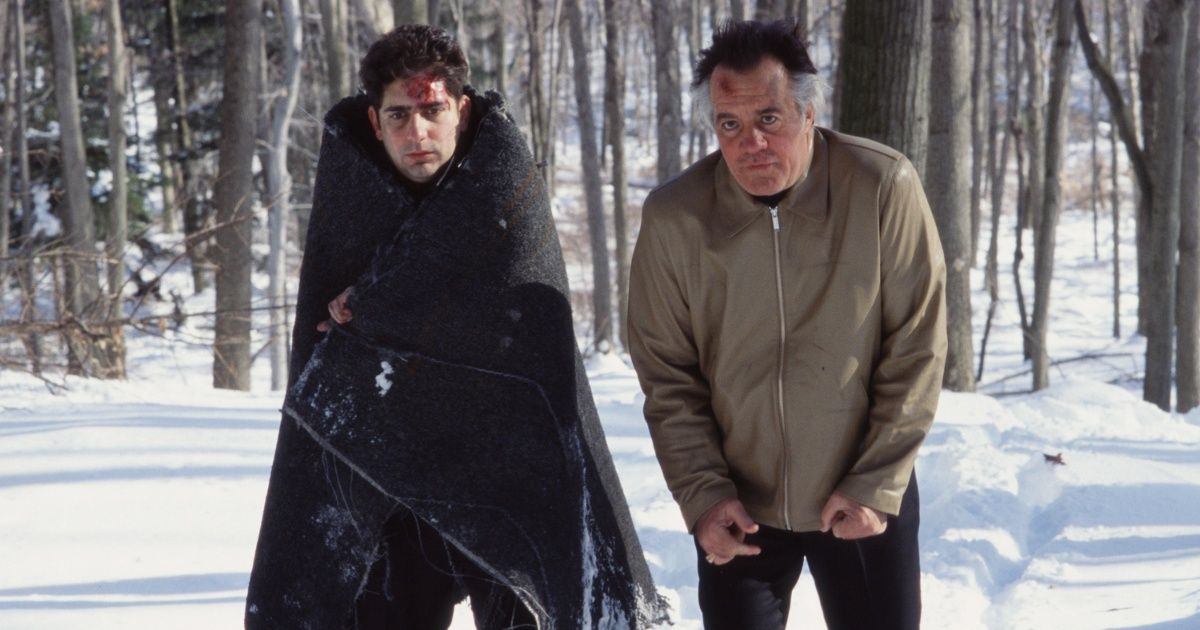 Christopher and Paulie in the iconic episode of The Sopranos, 