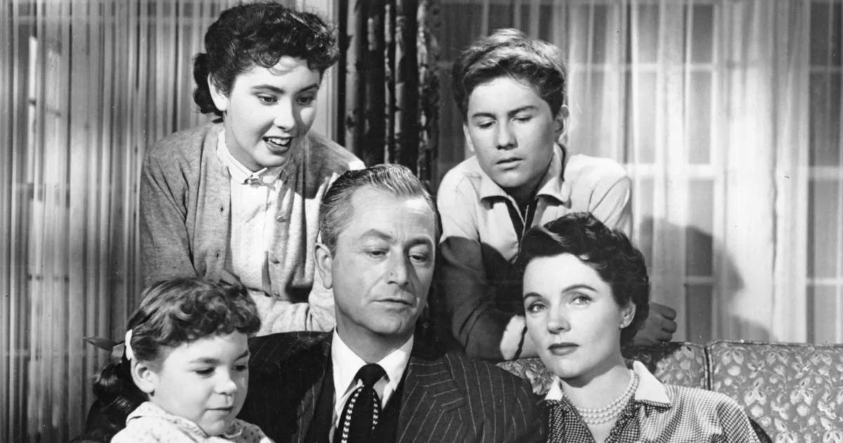 A scene from Father Knows Best