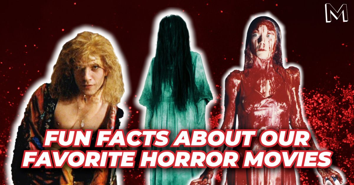 Fun Facts About Our Favorite Horror Movies including Carrie, The Ring, and Silence of the Lambs