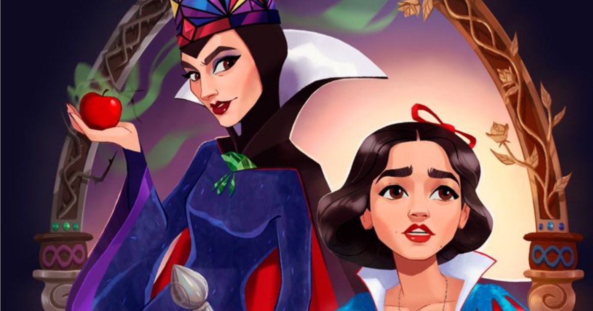 Gal Gadot and Rachel Zegler Get Animated In Snow White Fan Art