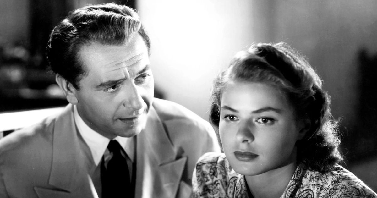 Humphrey Bogart and Ingrid Bergman in Casablanca