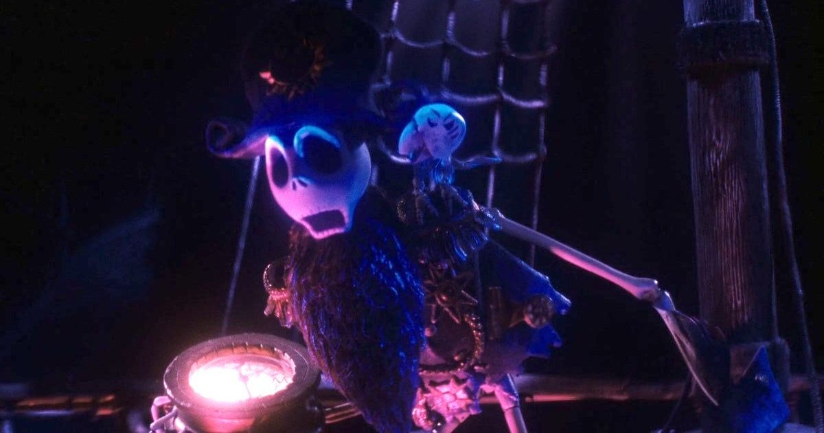 Jack Skellington cameo in James and the Giant Peach