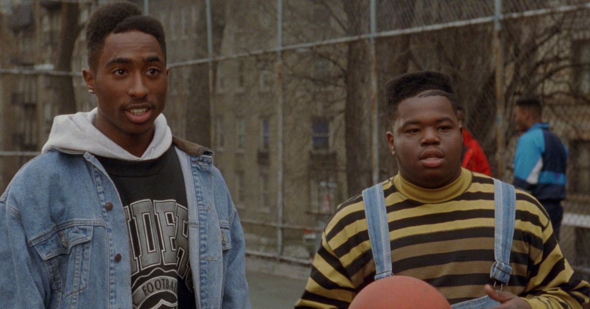 Tupac Shakur em cena de Juice (1992)