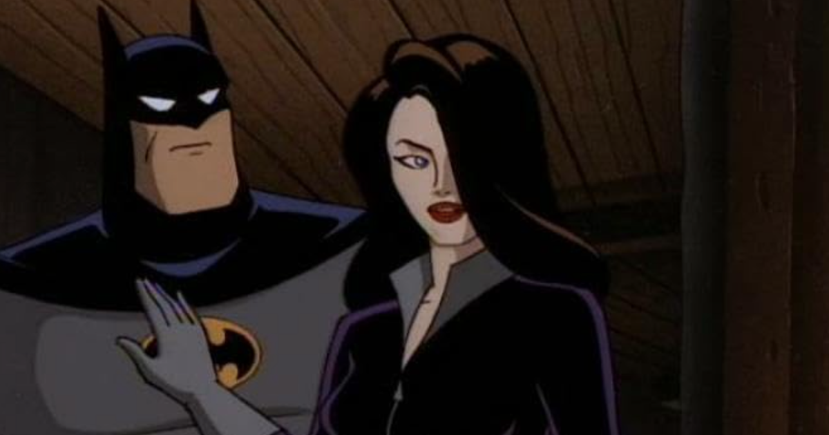 Kevin Conroy e Helen Slater em Batman: A Série Animada