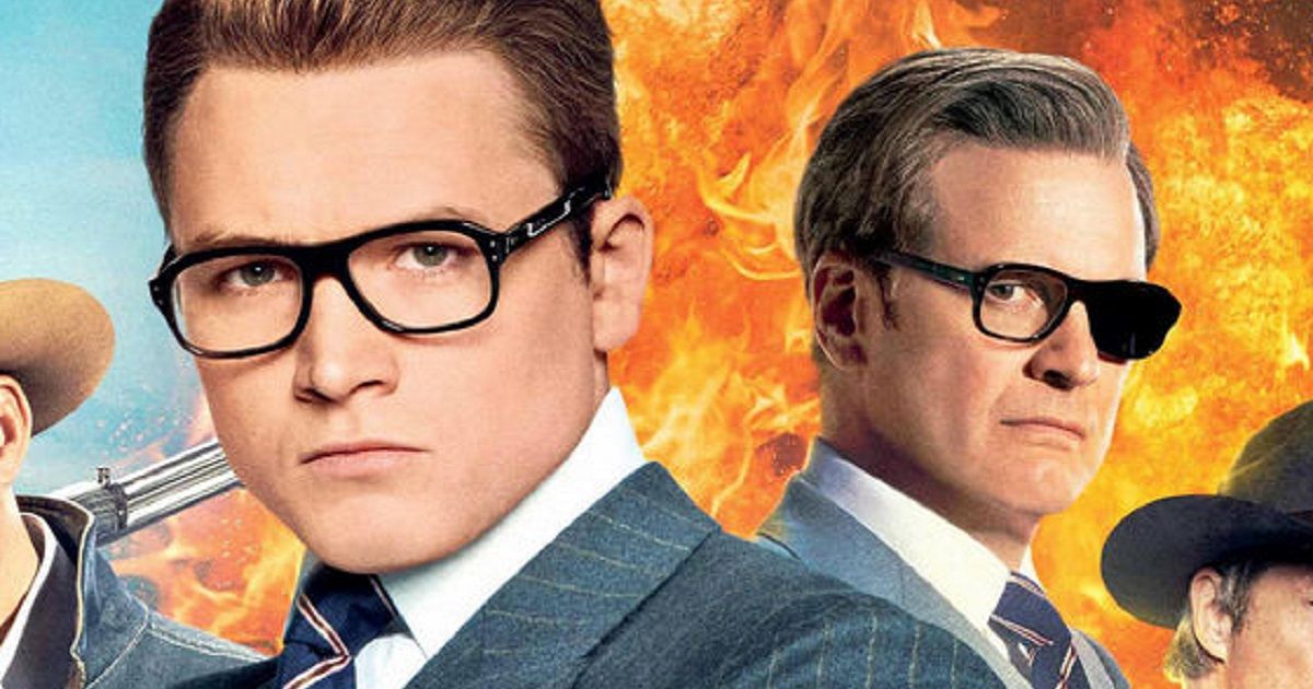 Eggsy & Harry Hart in Kingsman: The Golden Circle