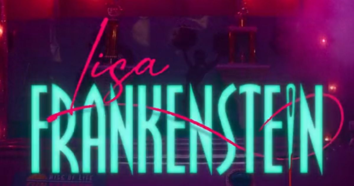 Lisa Frankenstein Title Card from Diablo Cody