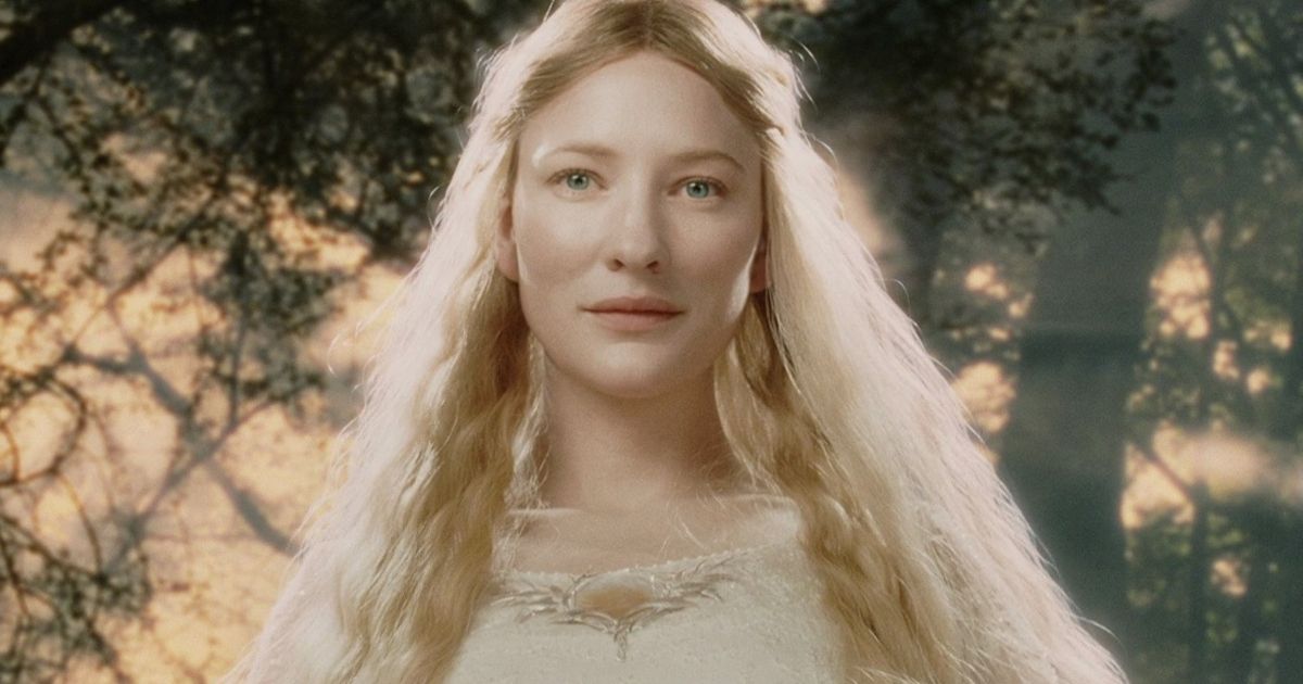 Galadriel smiles in The Return of the King