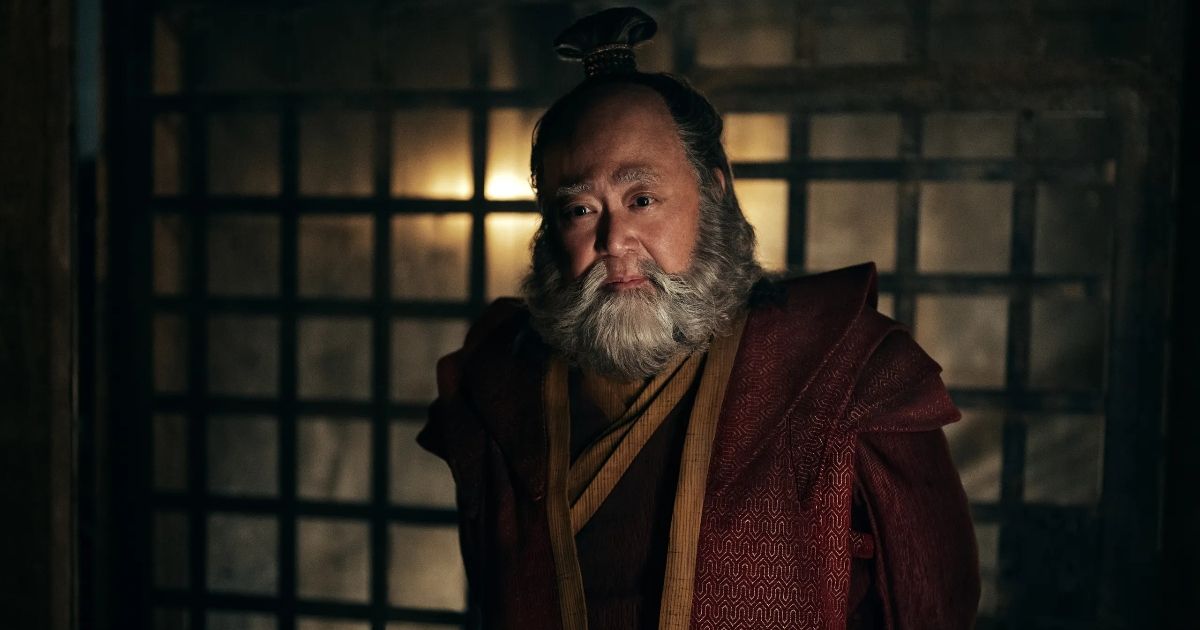 Paul Sun-Hyung Lee as Uncle Iroh in Netflix's live-action version of Avatar: the Last Airbender