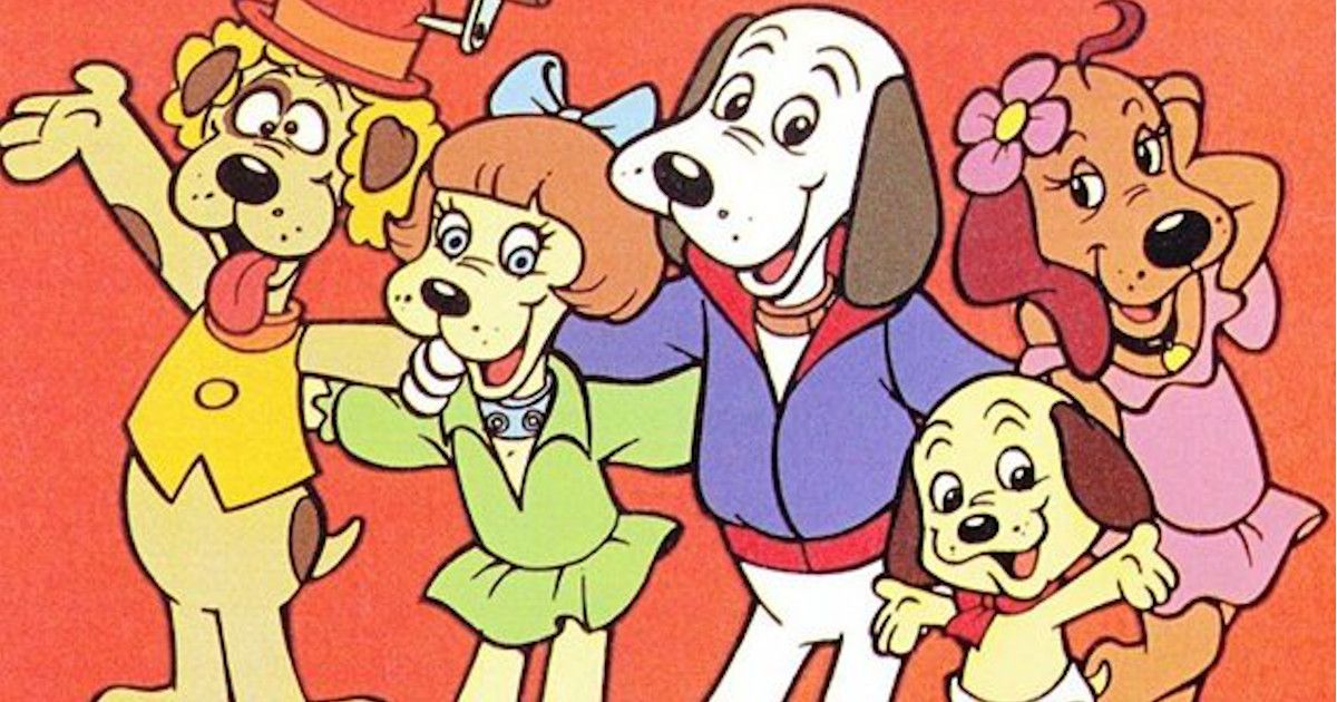 The Pound Puppies from the Pound Puppies 1986 animated series