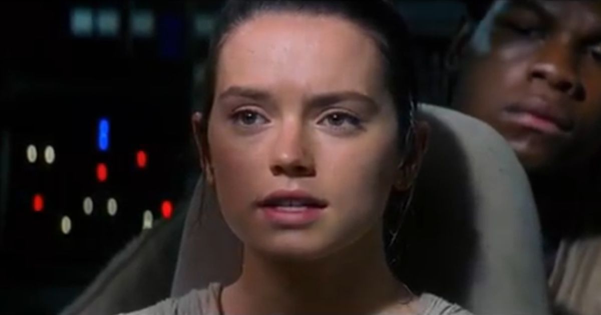 Daisy Ridley as Rey in Star Wars: Episode VII - The Force Awakens