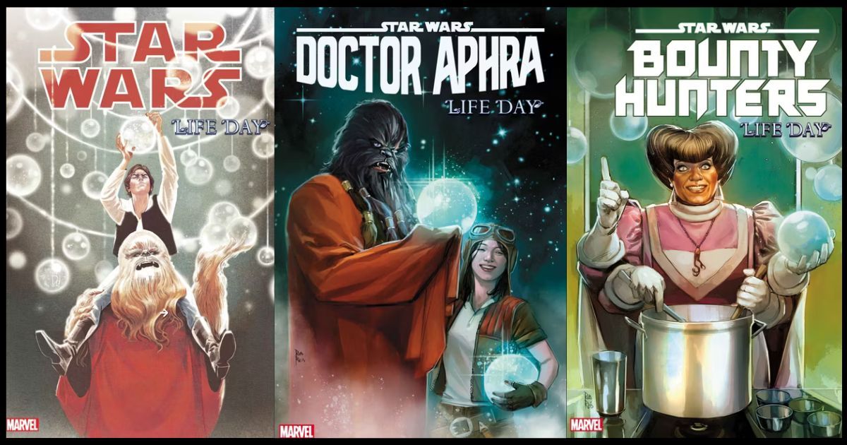 Star Wars Pays an Artistic Tribute to Life Day with Official Art