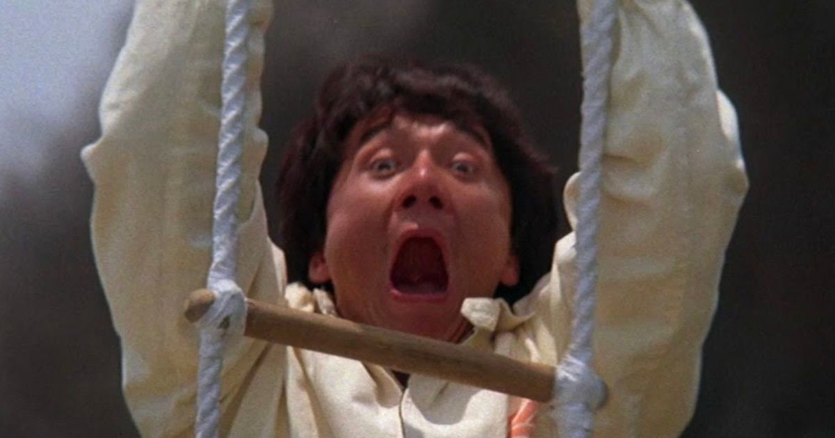 O salto de helicóptero de Jackie Chan em Supercop (1992)