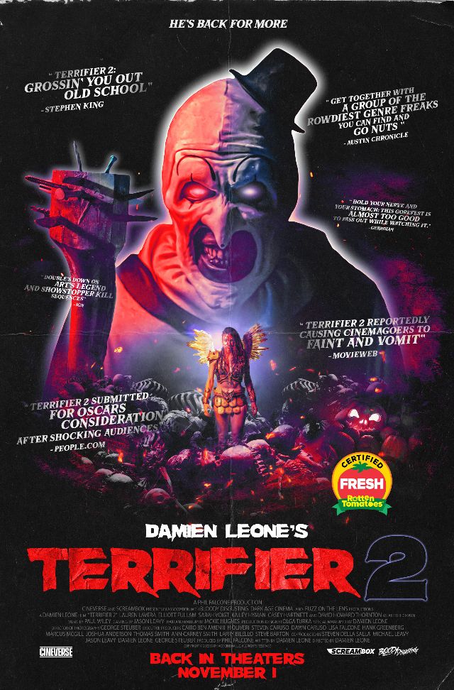 Terrifier 2 Unleashes Art the Clown Back to Theaters Sooner Than Scheduled