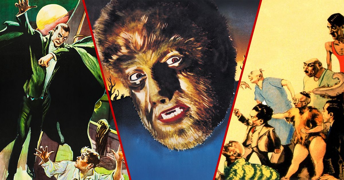 Dracula, The Wolf Man, and Freaks