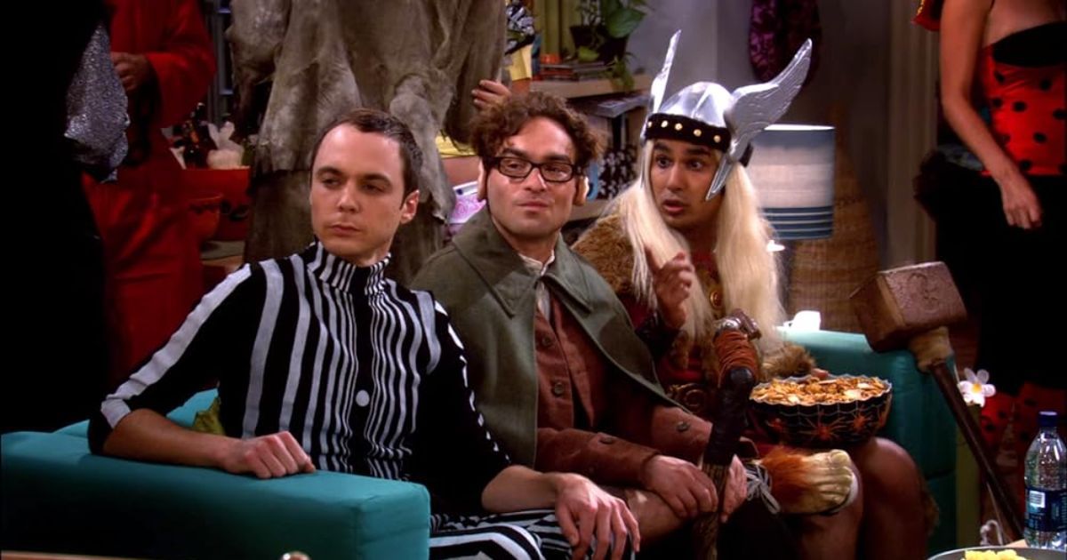 The cast of The Big Bang Theory in cosplay