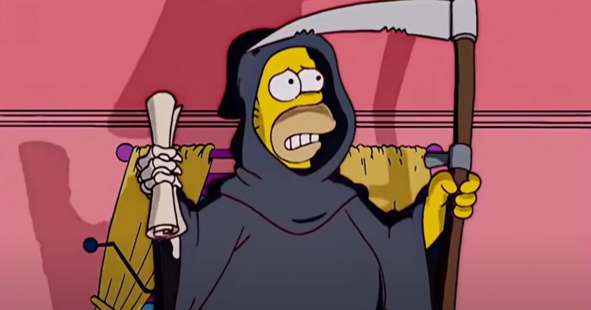 The Simpsons Death Homer