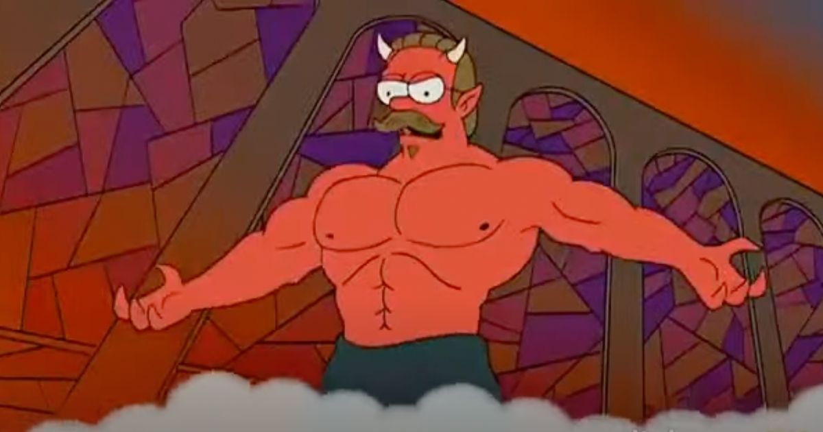 The Simpsons Devil Flanders