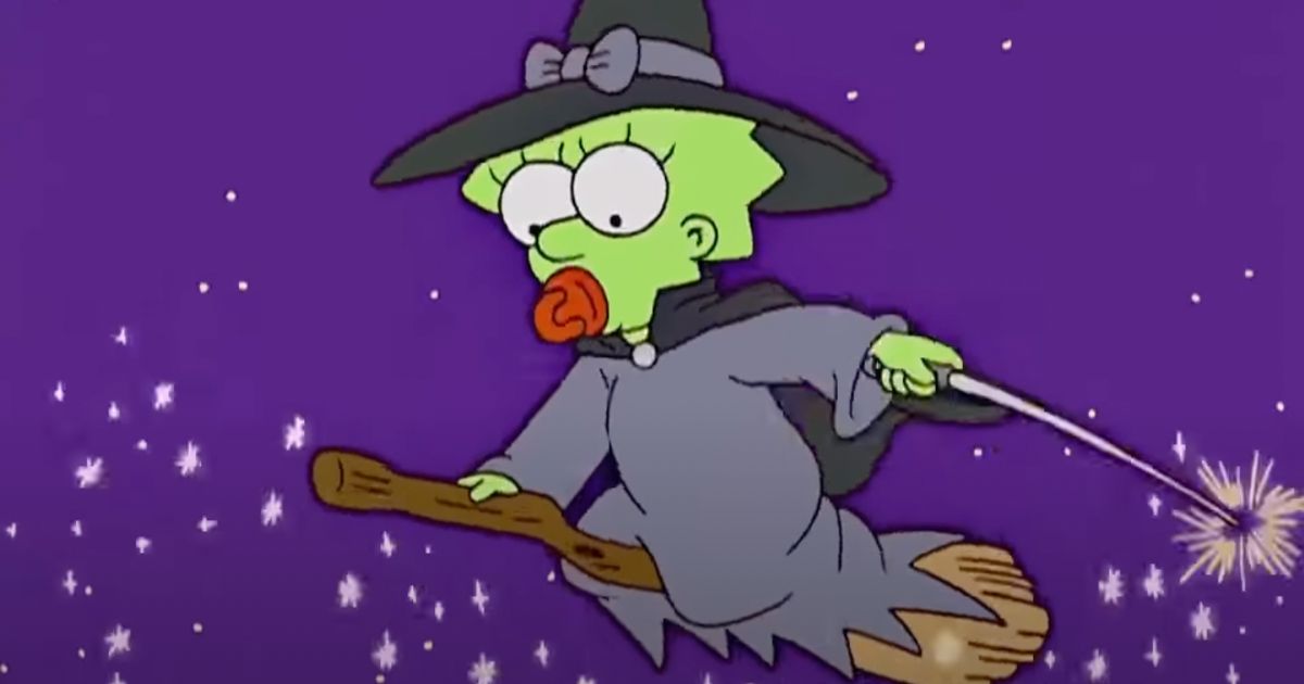 The Simpsons Witch Maggie