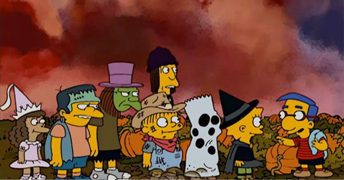 A still from The Simpsons Treehouse of Horror XIX